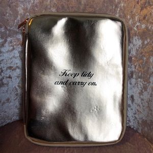 Rose Gold iPad Carrying Case & Organizer